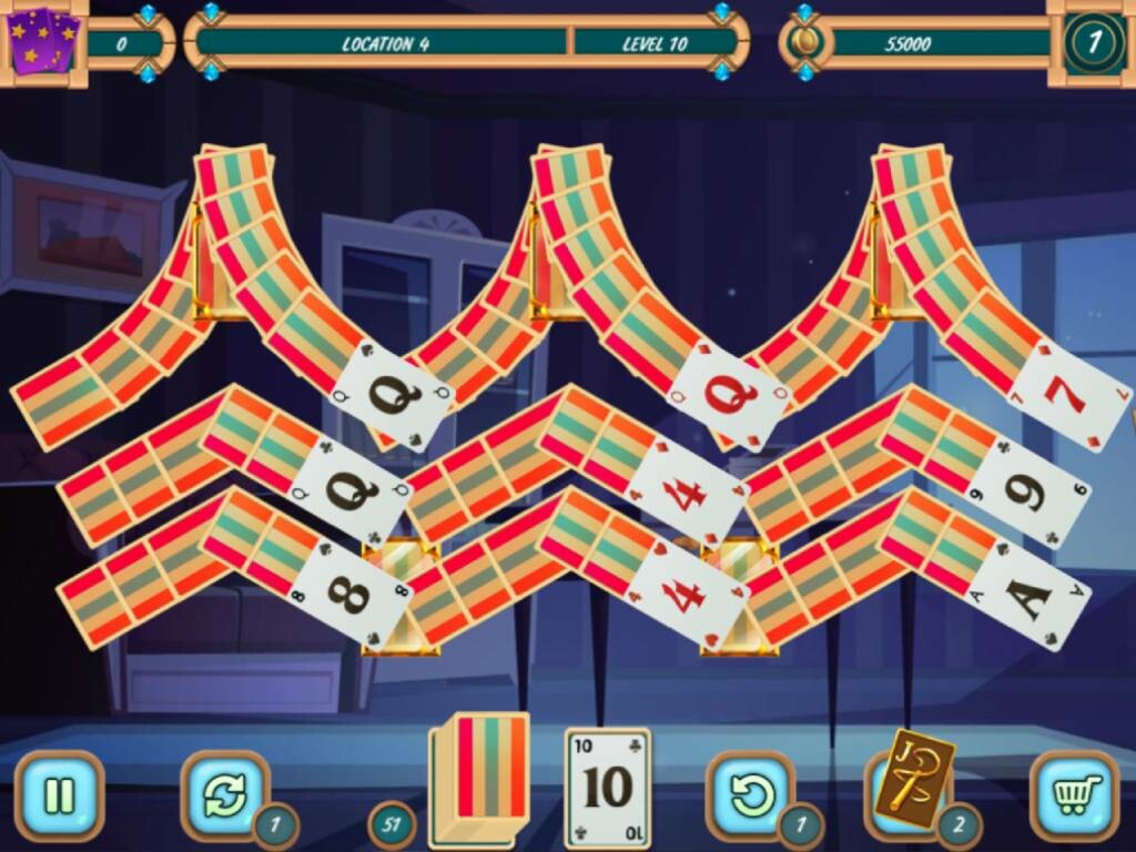 Sweet Solitaire. School Witch 3 screenshot 4