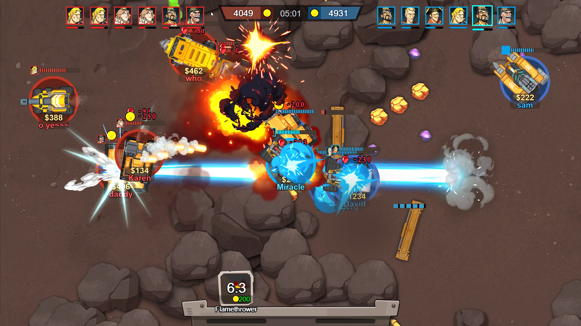 Mine Clash screenshot 3