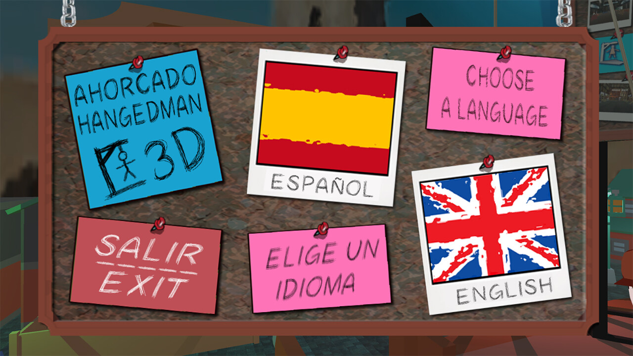 Ahorcado 3D - Hangedman 3D screenshot 1