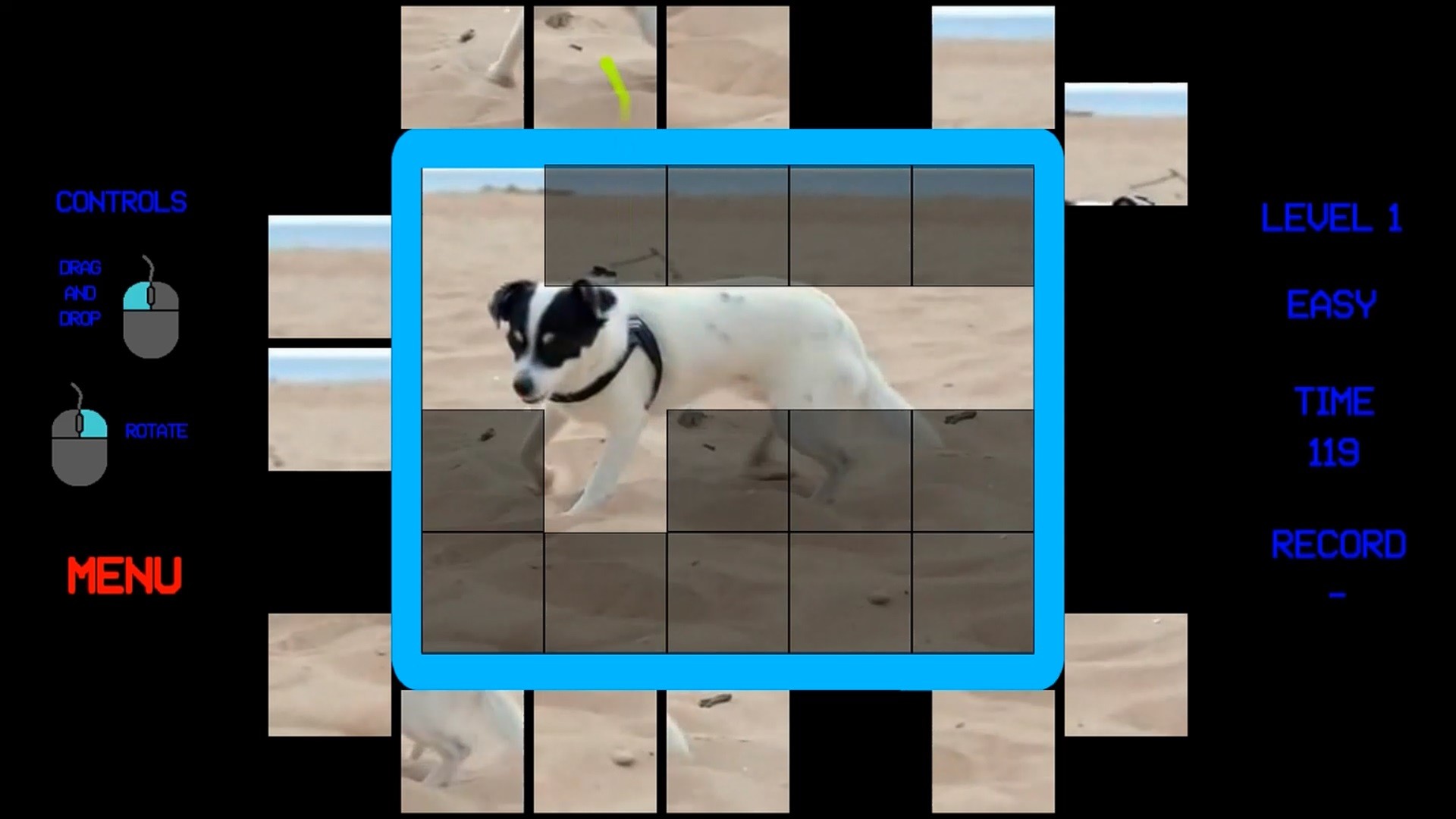Dogs Cyberpuzzle screenshot 5