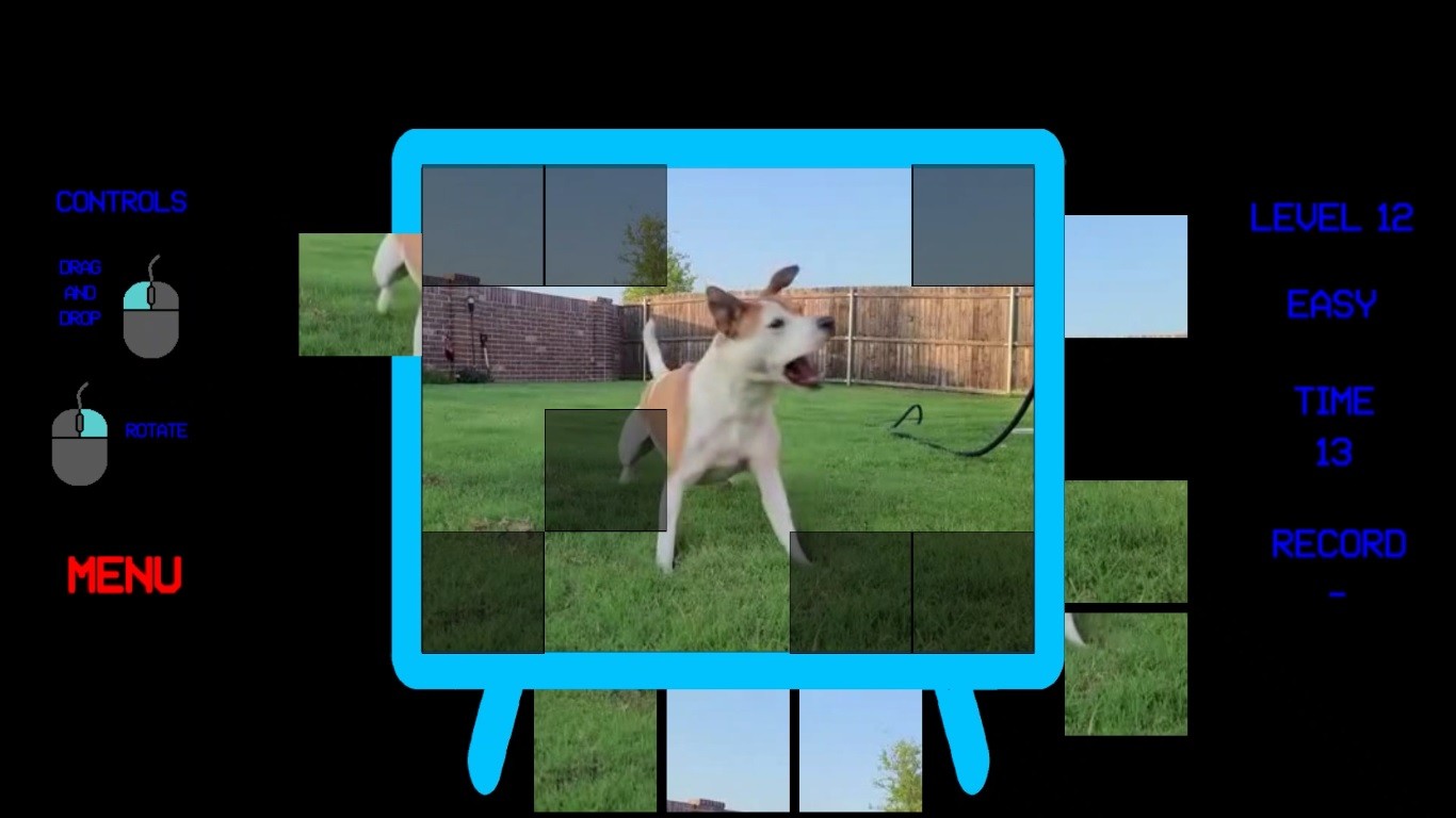 Dogs Cyberpuzzle screenshot 4