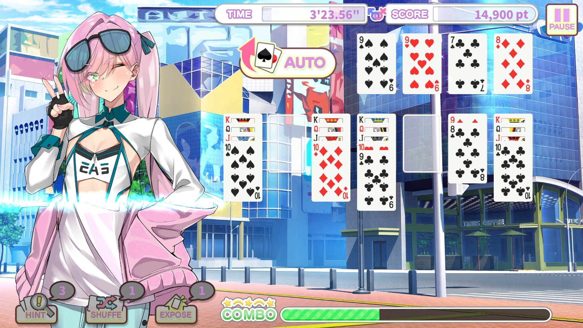 Otoko Cross: Pretty Boys Klondike Solitaire screenshot 6