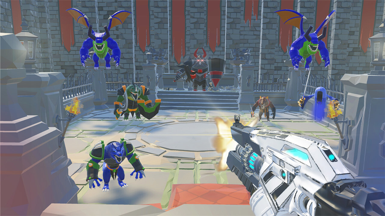 Krispain Hero:Roguelite Dungeon Shooter Fire Simulator Counter FPS World screenshot 5