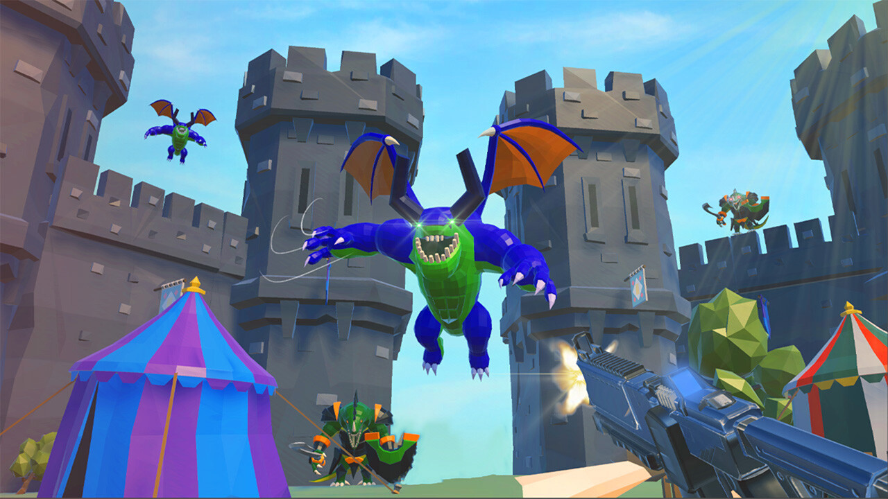 Krispain Hero:Roguelite Dungeon Shooter Fire Simulator Counter FPS World screenshot 1