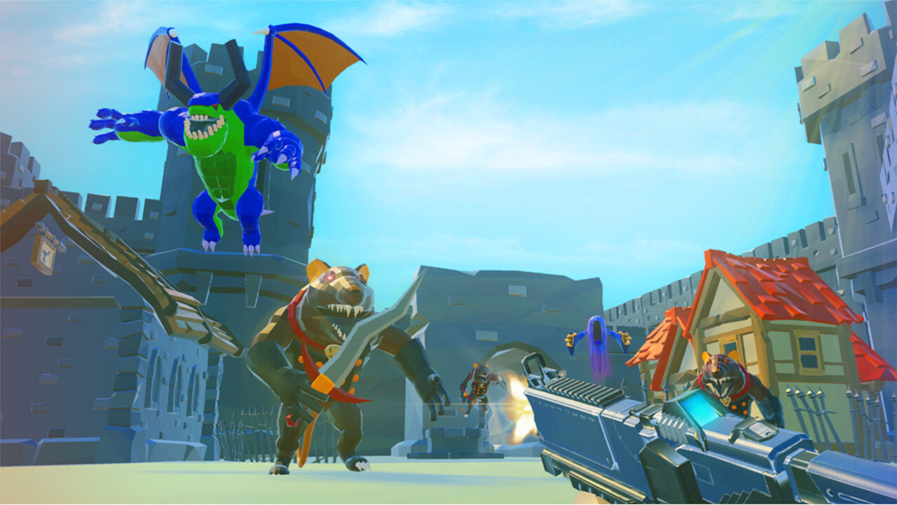 Krispain Hero:Roguelite Dungeon Shooter Fire Simulator Counter FPS World screenshot 2