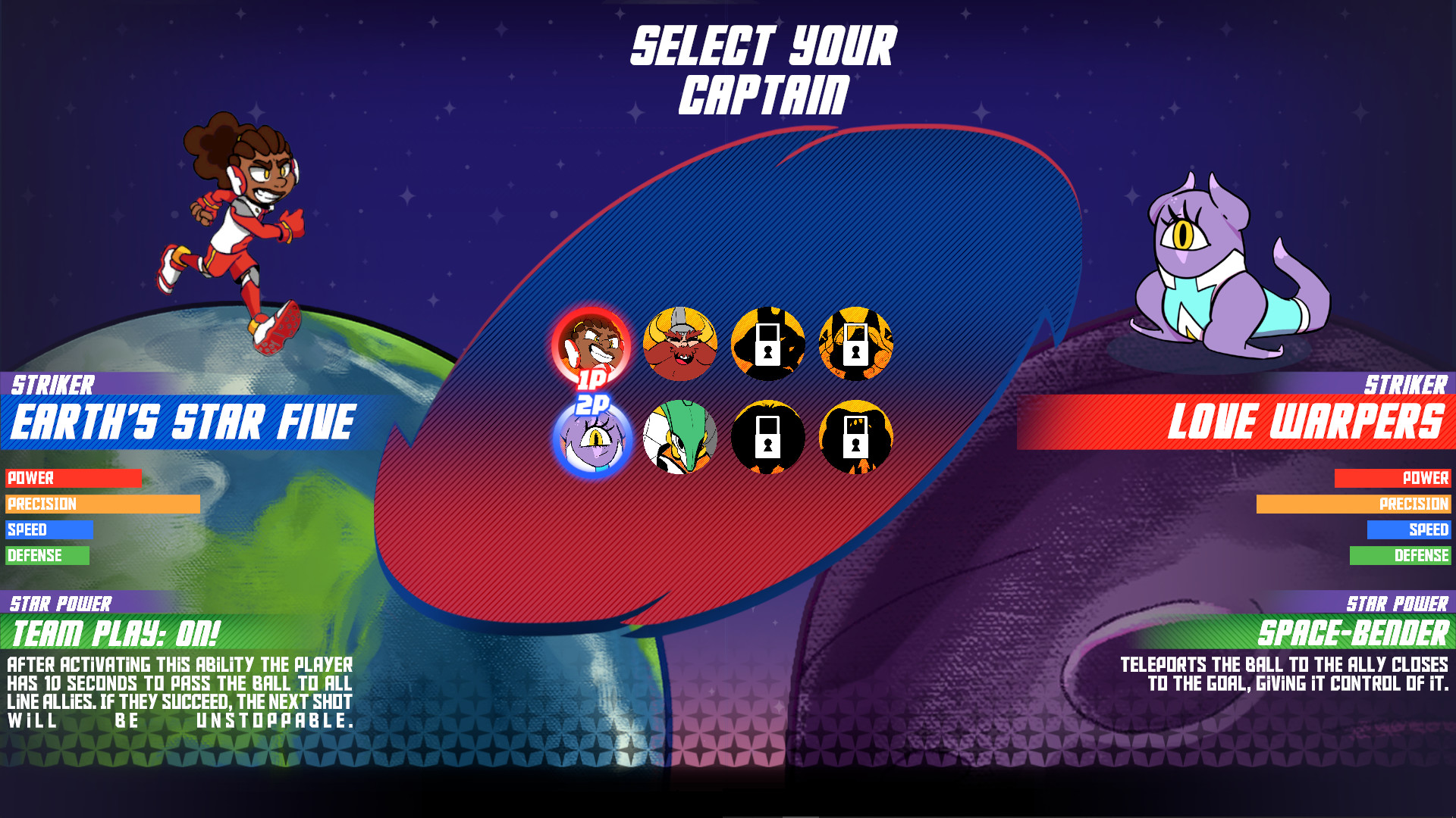 Star Strikers: Galactic Soccer screenshot 4