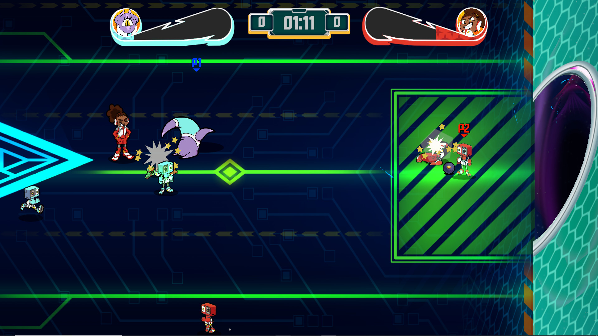 Star Strikers: Galactic Soccer screenshot 3