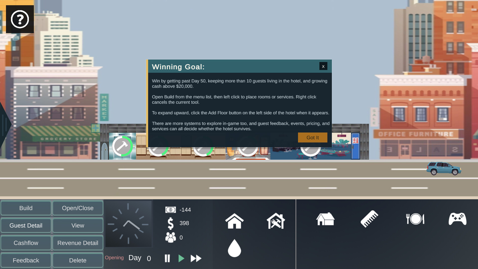 Hotel Manager Simulator screenshot 2