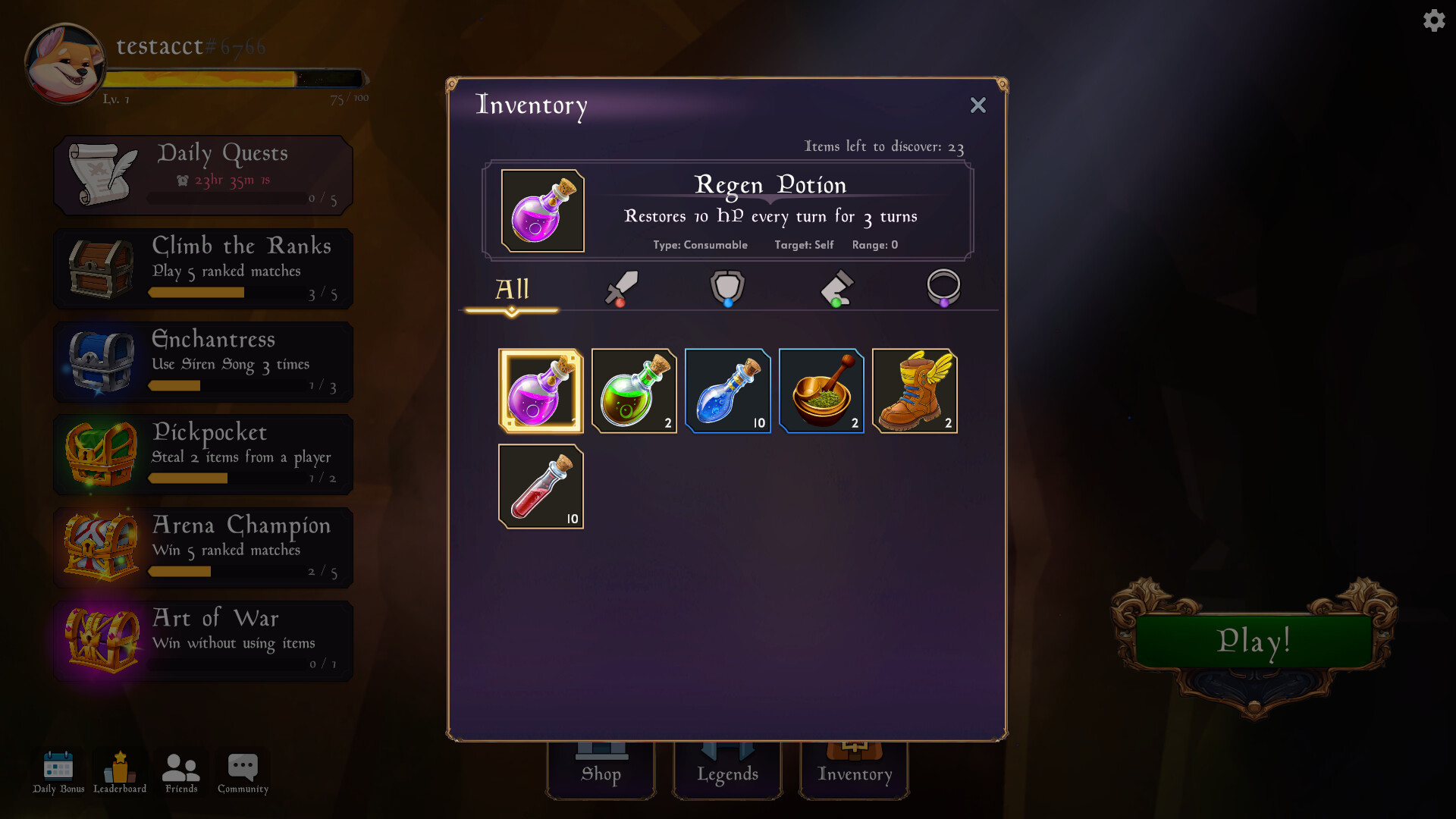 Tactic Legends screenshot 5