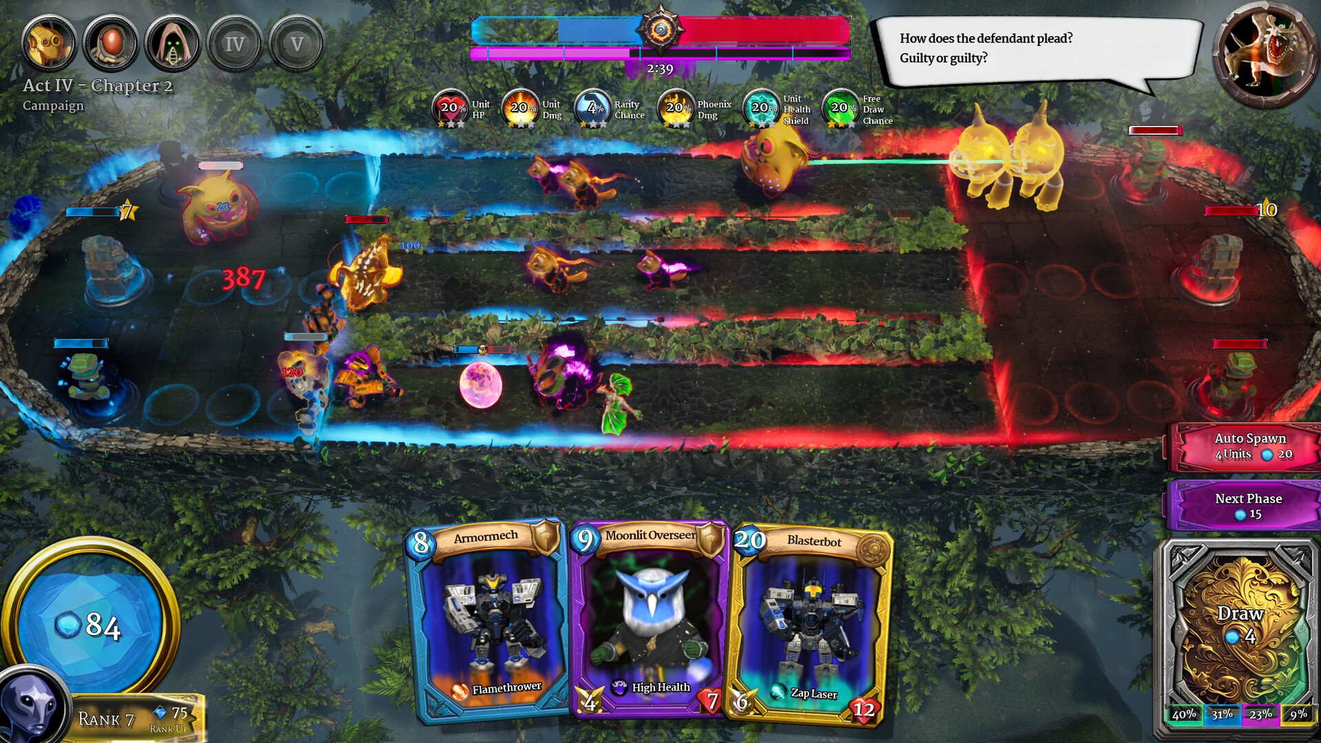 Battle Waves: Card Tactics screenshot 1