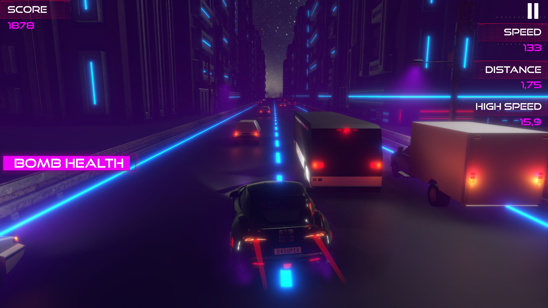 NEON SPEED screenshot 2