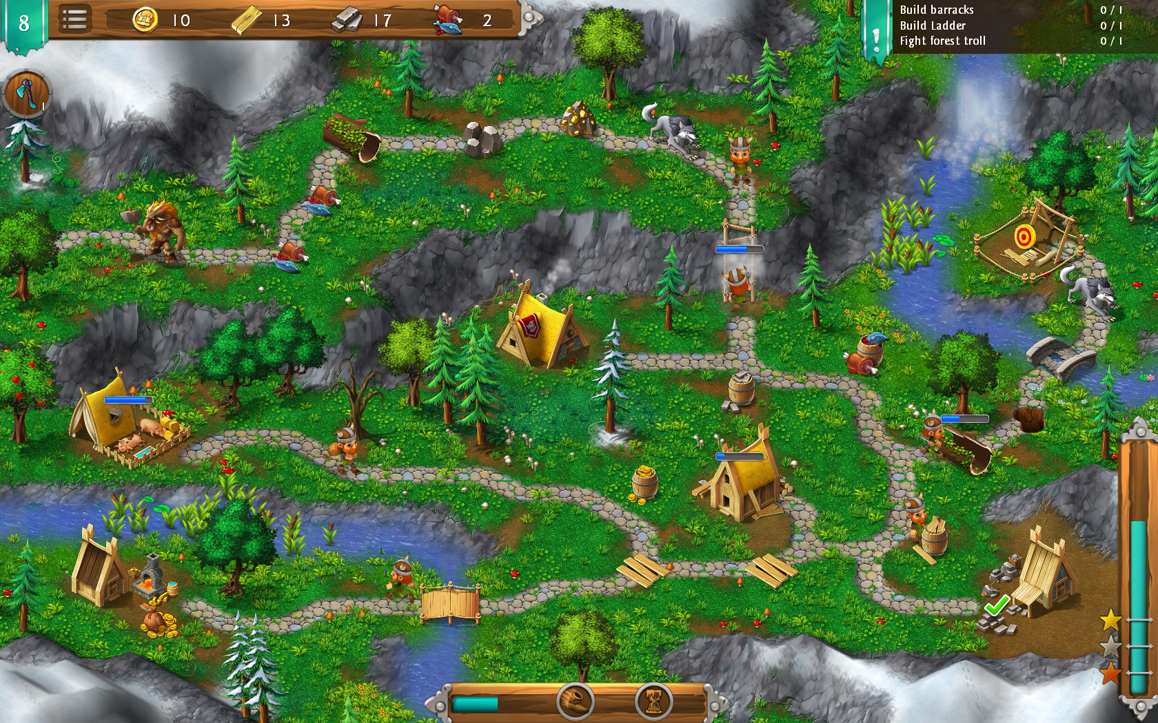 Northland Heroes - The missing druid screenshot 5