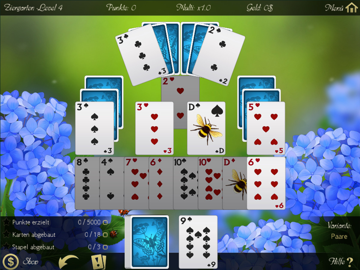 Solitaire Beautiful Garden Season screenshot 7