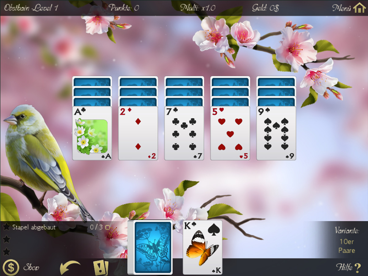 Solitaire Beautiful Garden Season screenshot 6
