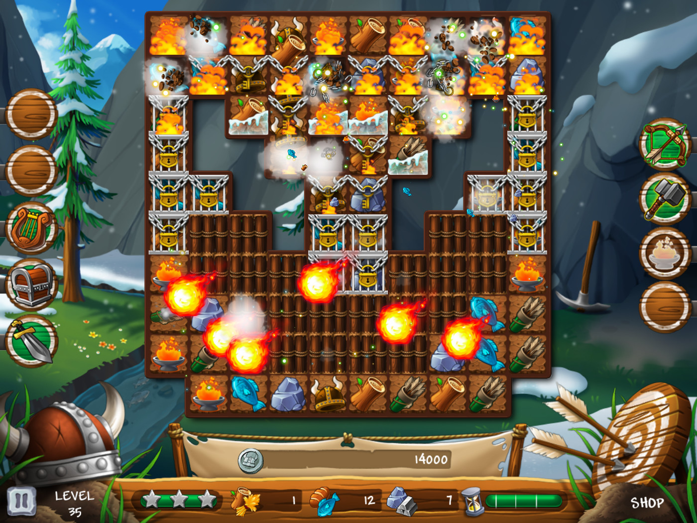 Secret of the Vikings - Mystery island screenshot 8