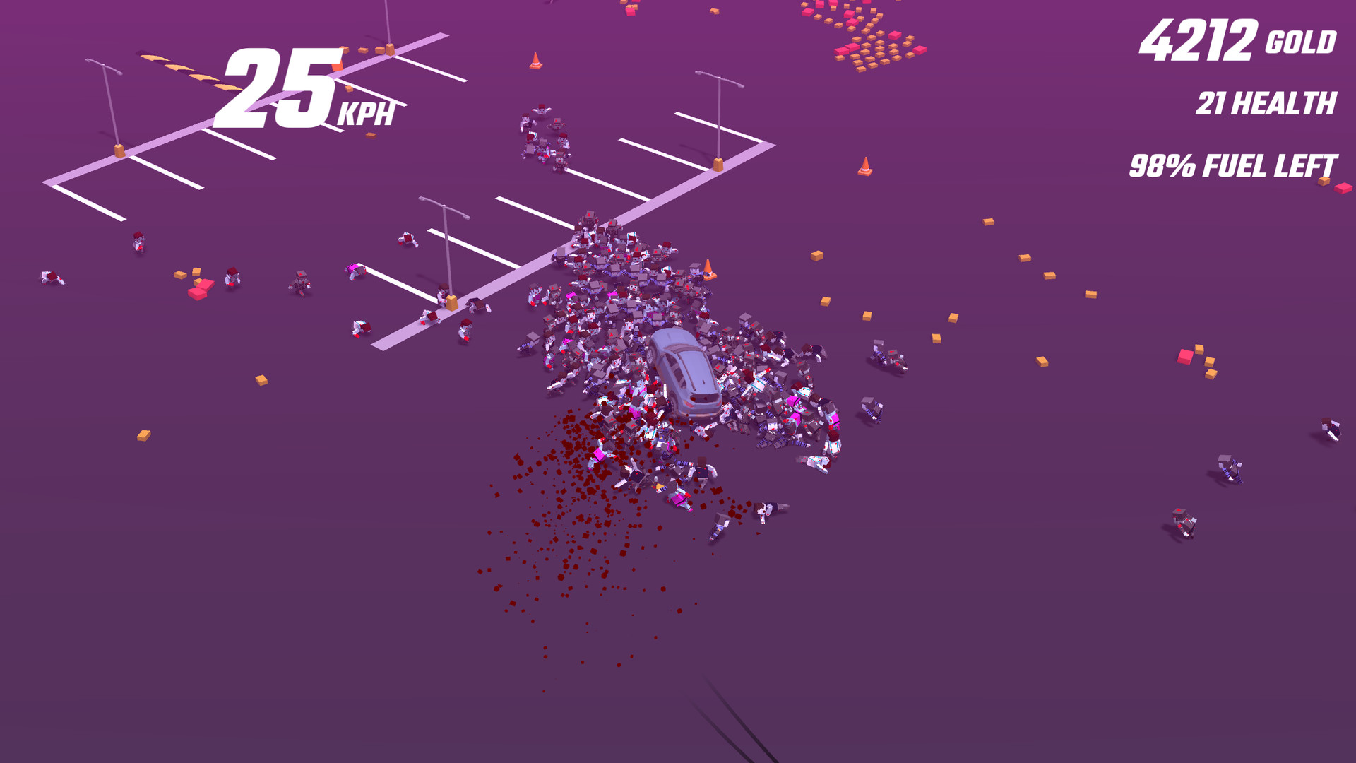 Running Over Zombies screenshot 1