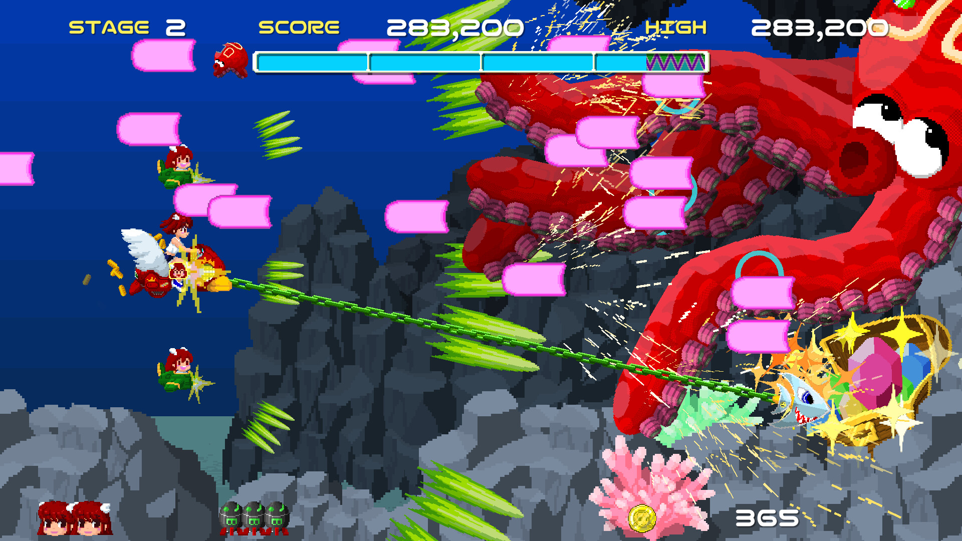 Harpoon Shooter! Nozomi screenshot 2