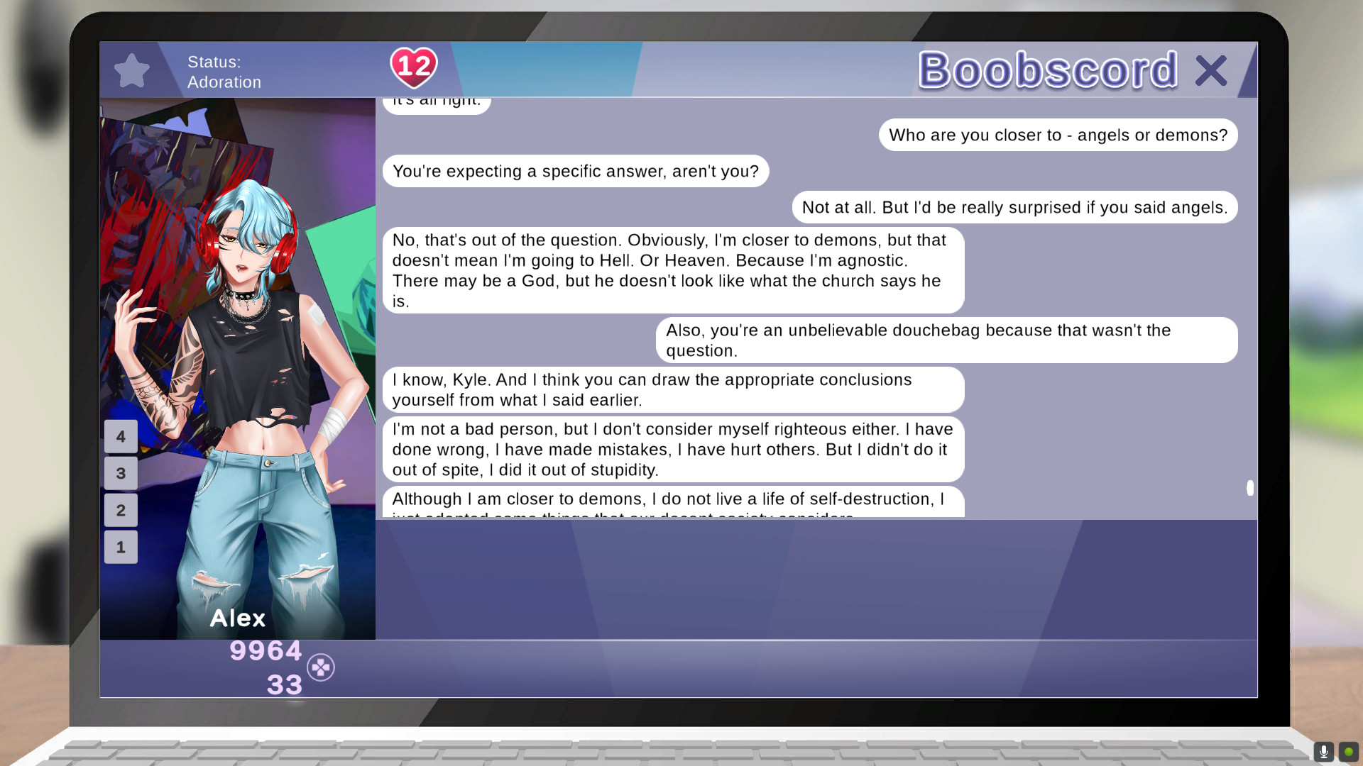 Gamer Girls: Dating Sim screenshot 7