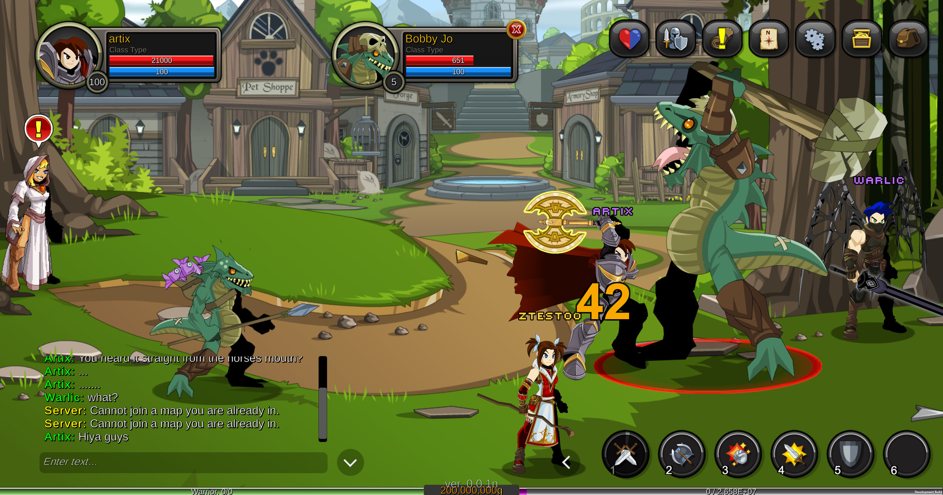 AdventureQuest Worlds: Infinity screenshot 2
