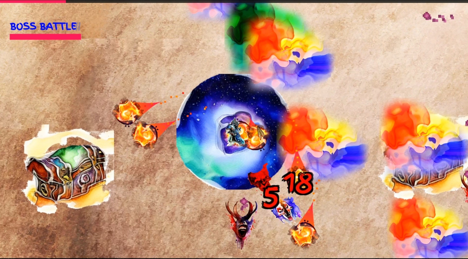 Watercolor Hell screenshot 4