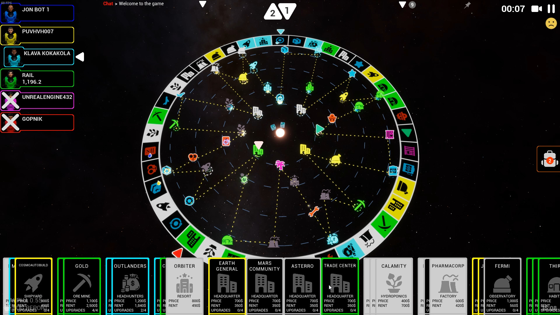 Cosmopoly screenshot 5