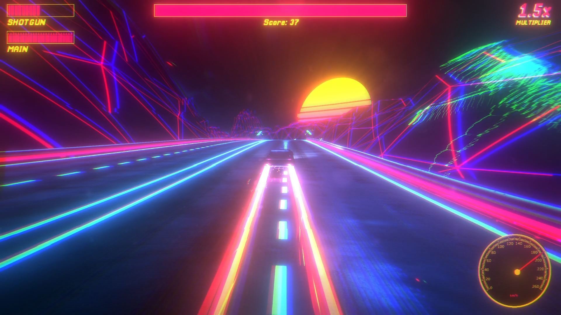Synthwave FURY screenshot 1