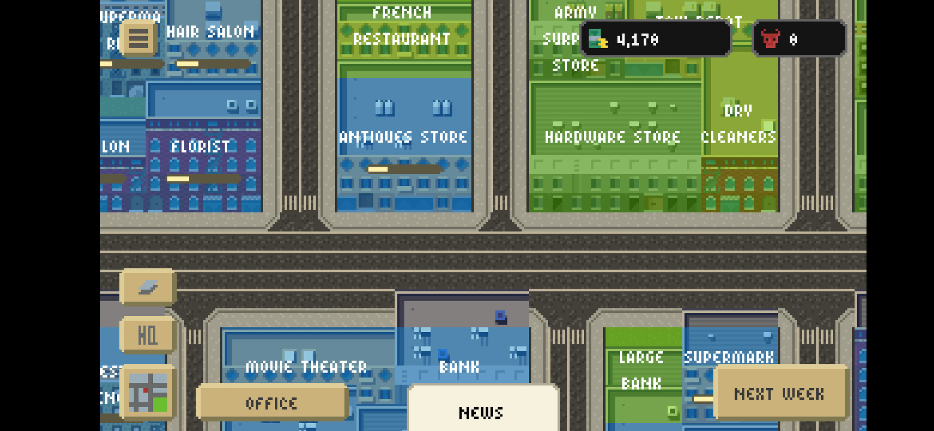 Pixel Gangsters: Mafia Manager screenshot 3