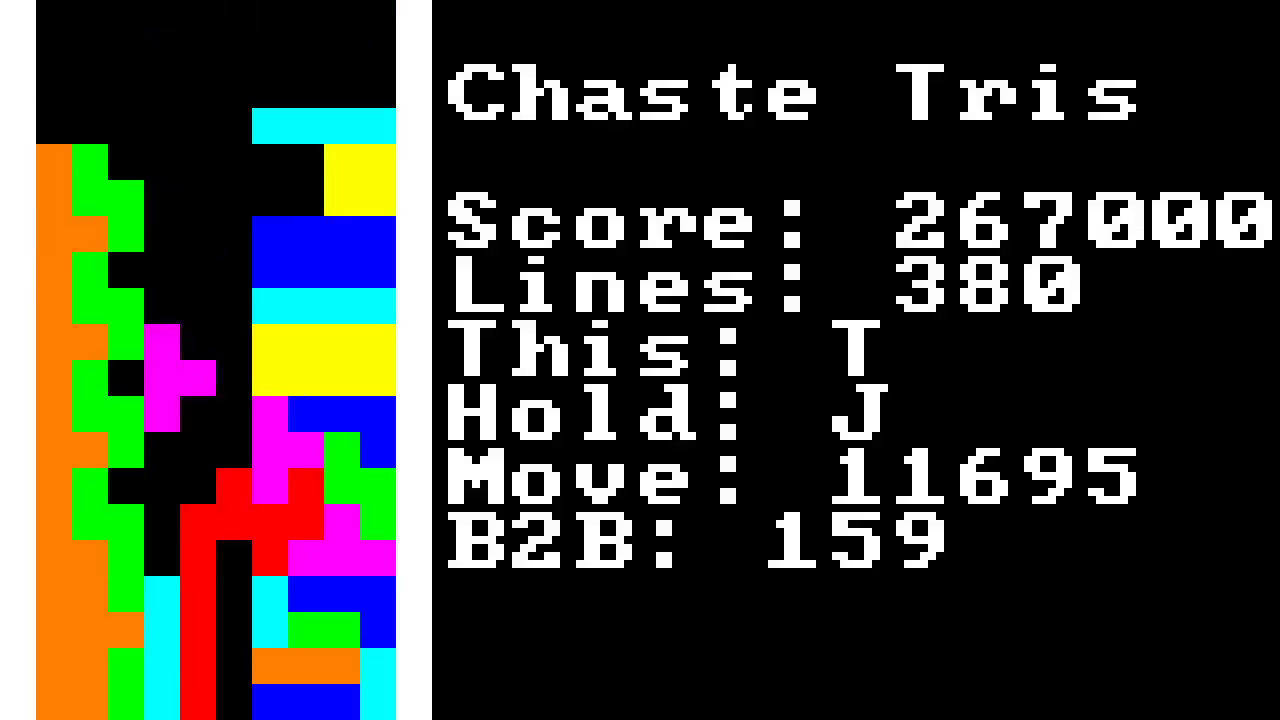 Chaste Tris screenshot 4