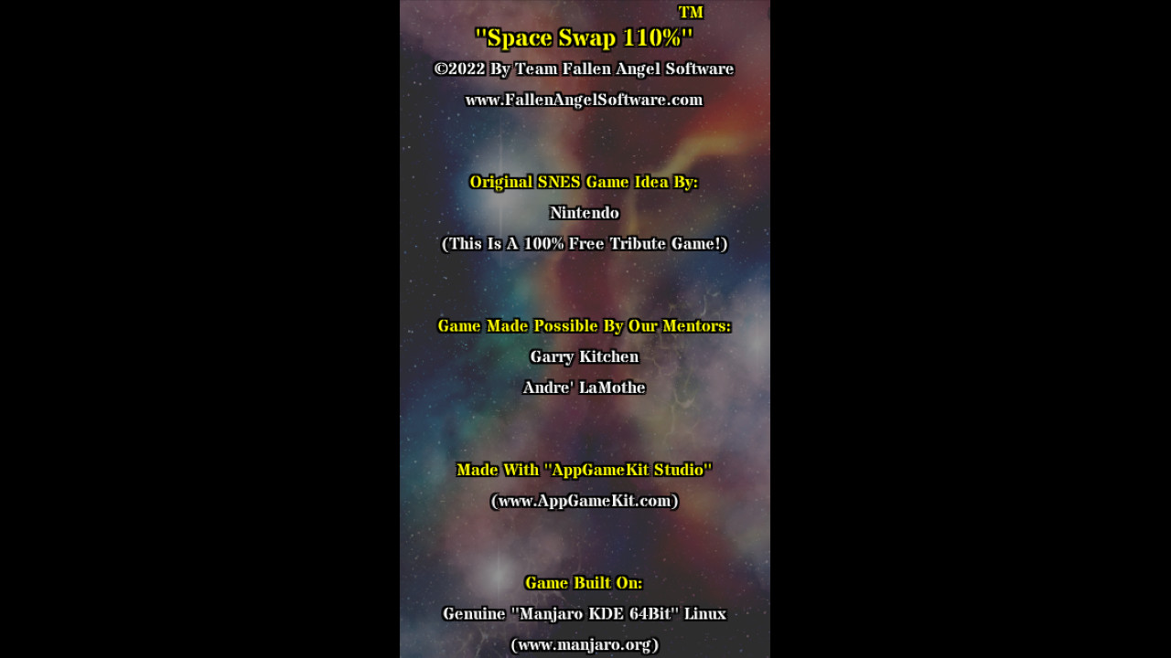 "Space Swap 110%™" - Amazing Tribute "Tetris Attack" Game! screenshot 12