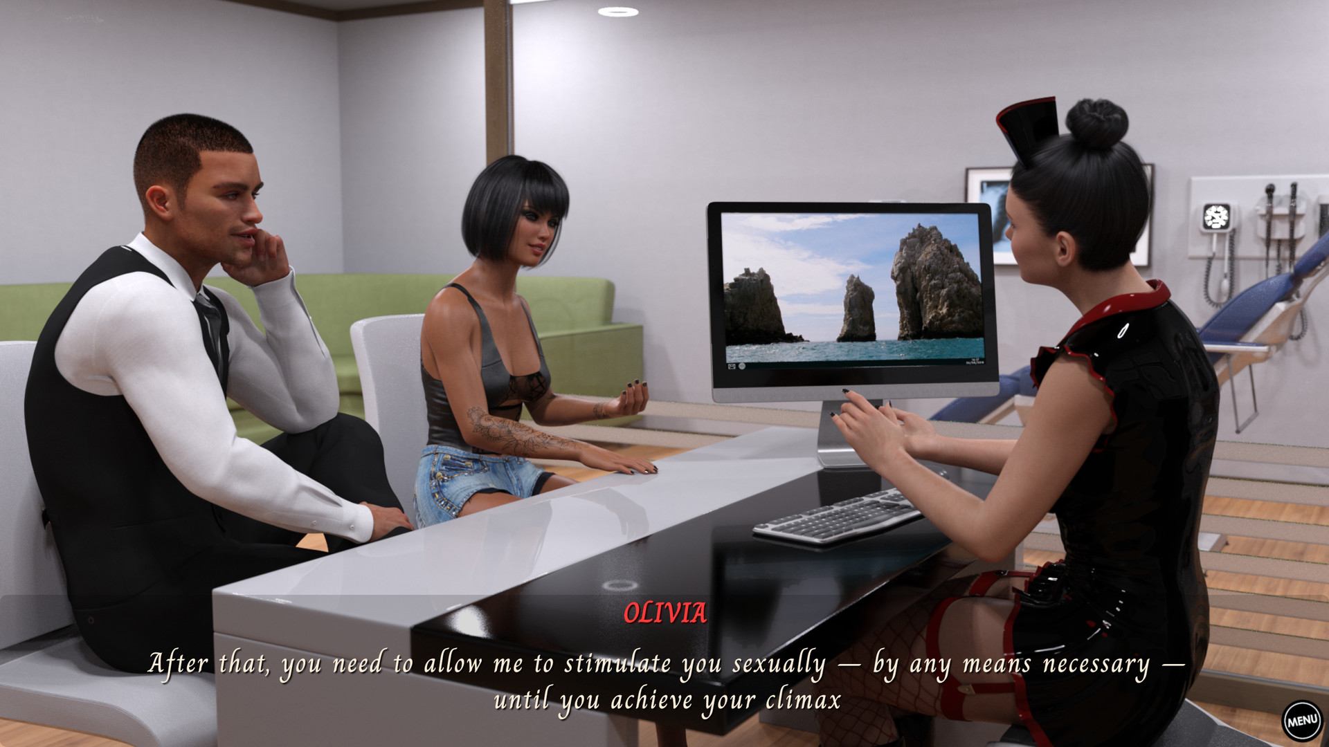 Futanari Sex - The Fertility Doctor screenshot 2