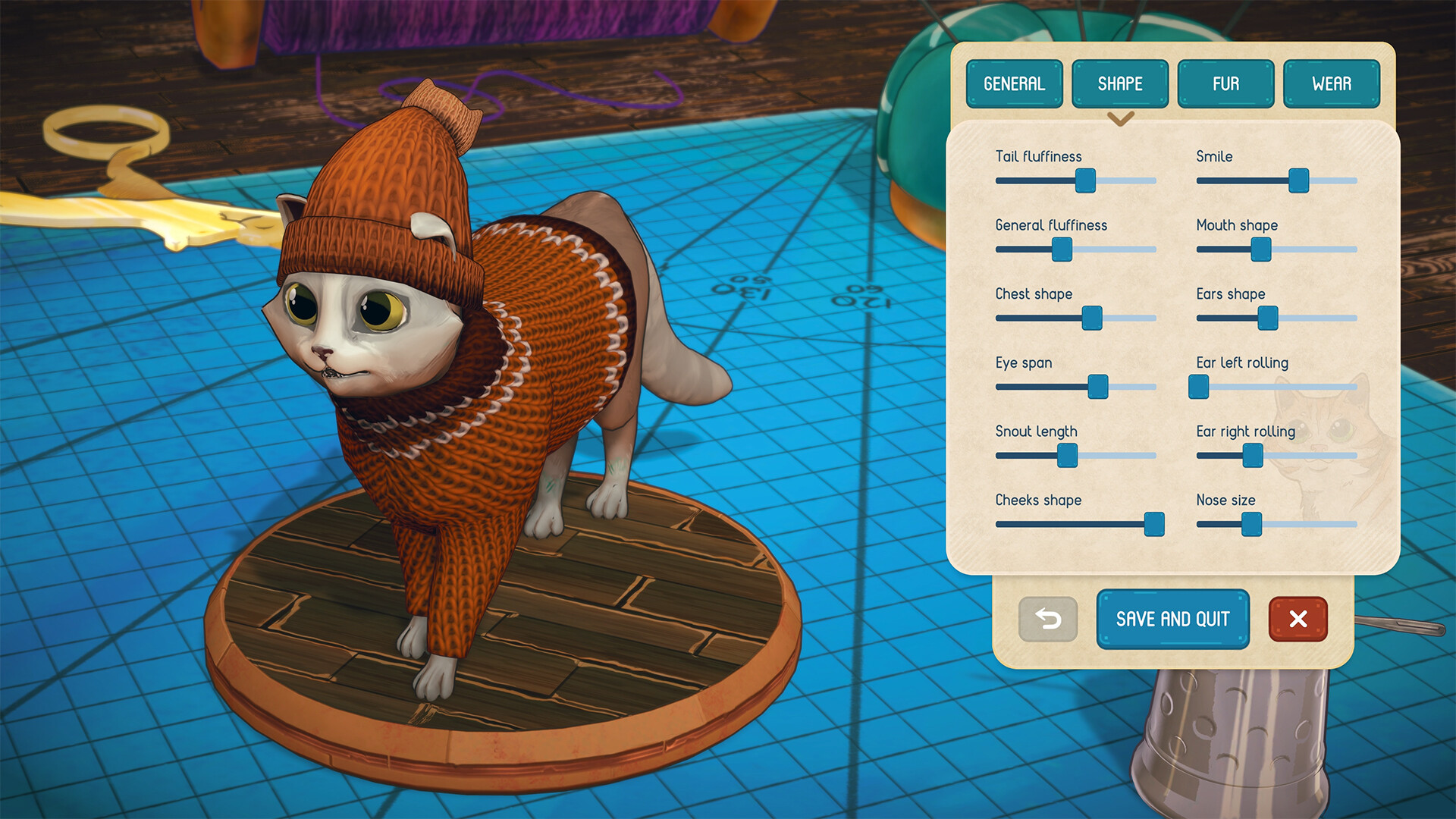 Quilts and Cats of Calico screenshot 2