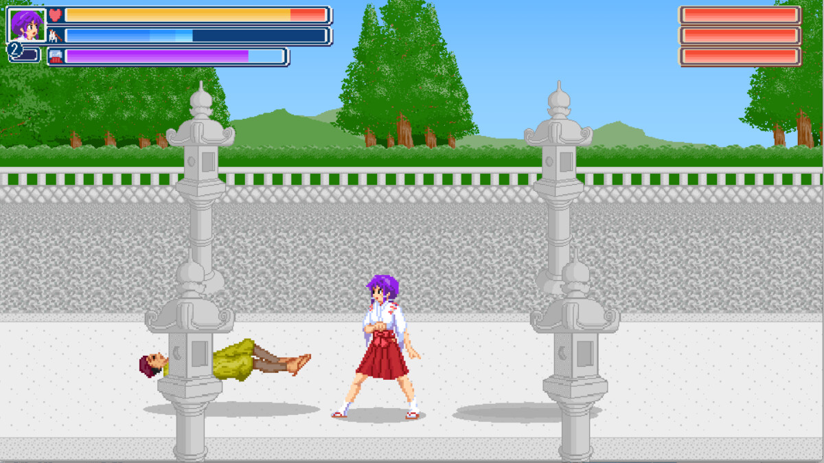 Shrine Maiden Kanna's Meatheaded ExorFist Record screenshot 5