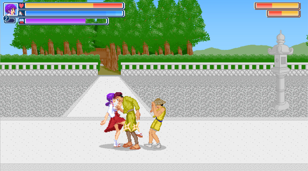 Shrine Maiden Kanna's Meatheaded ExorFist Record screenshot 3