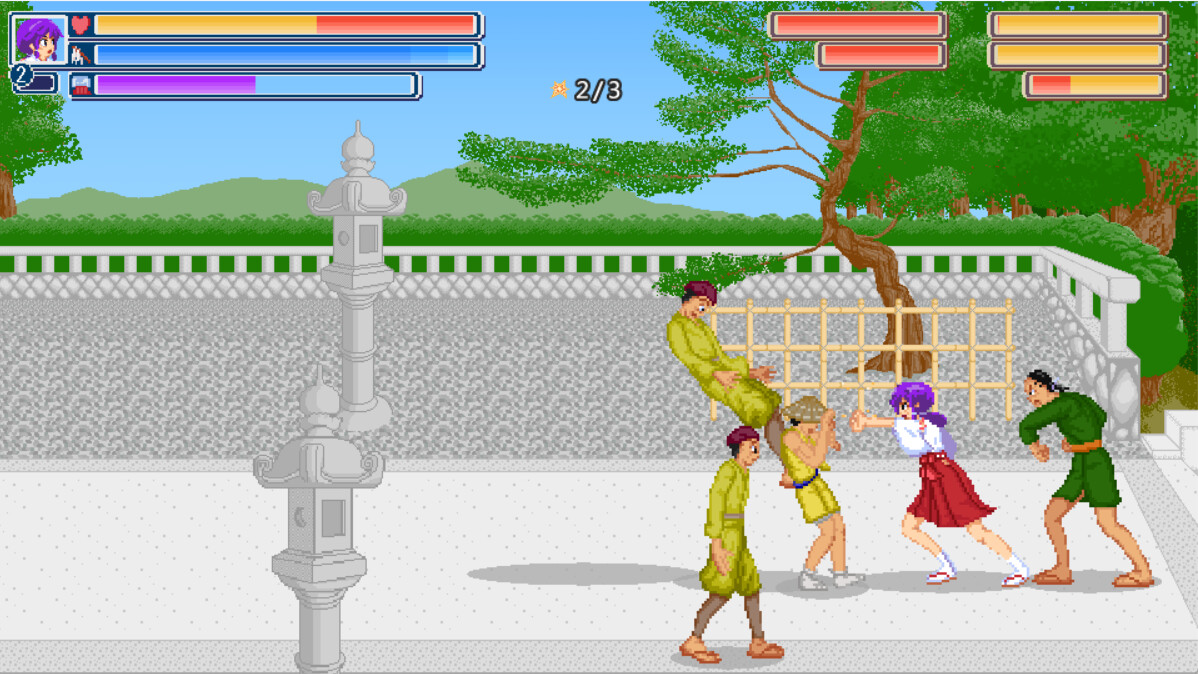 Shrine Maiden Kanna's Meatheaded ExorFist Record screenshot 2