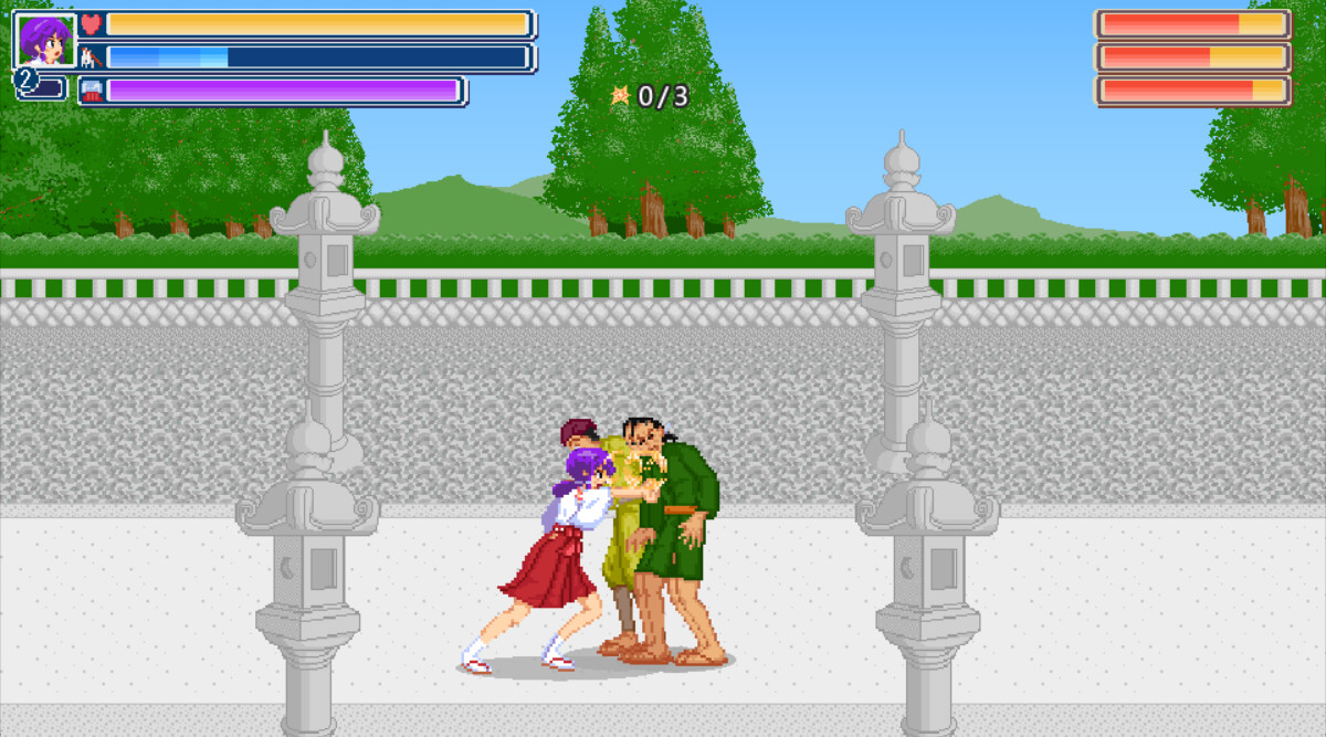 Shrine Maiden Kanna's Meatheaded ExorFist Record screenshot 4