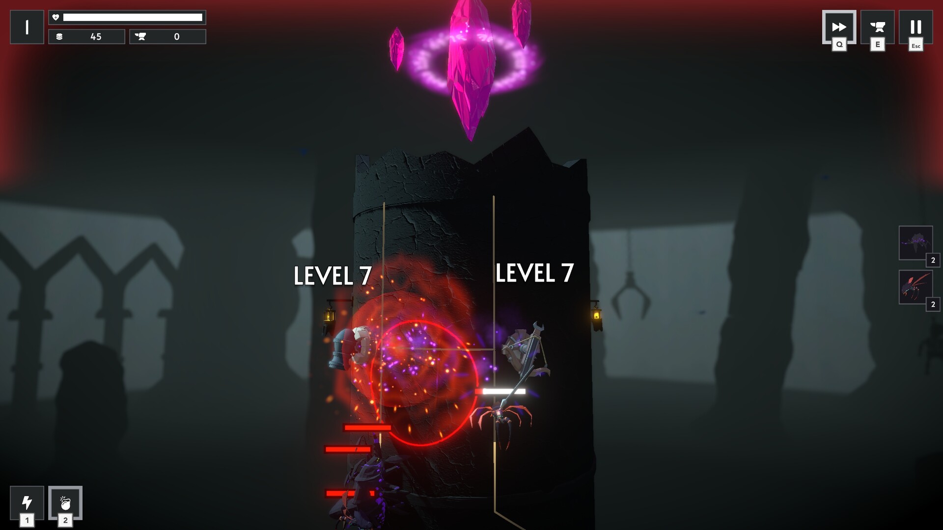 Monos: The Endless Tower screenshot 1