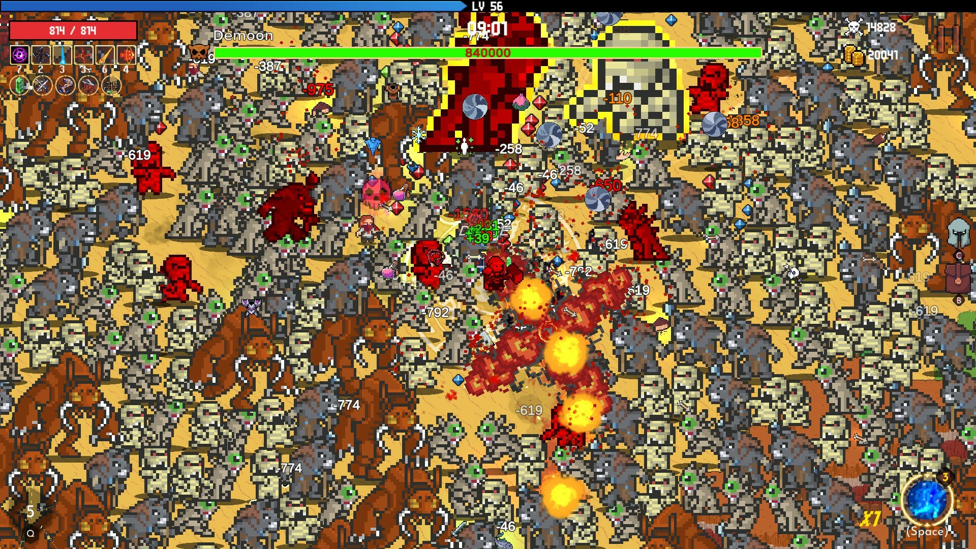 Pixel Survivors : Roguelike screenshot 3