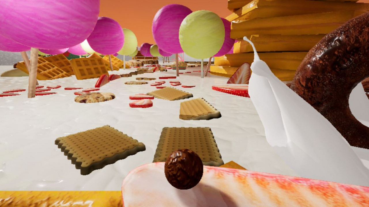 A Chocolate World (the impossible game) screenshot 6