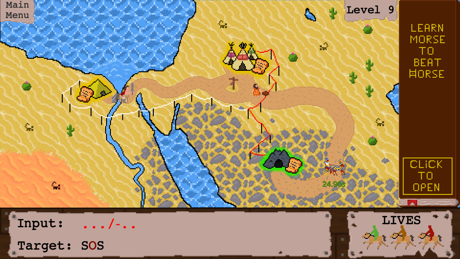 Morse vs. Horse screenshot 2
