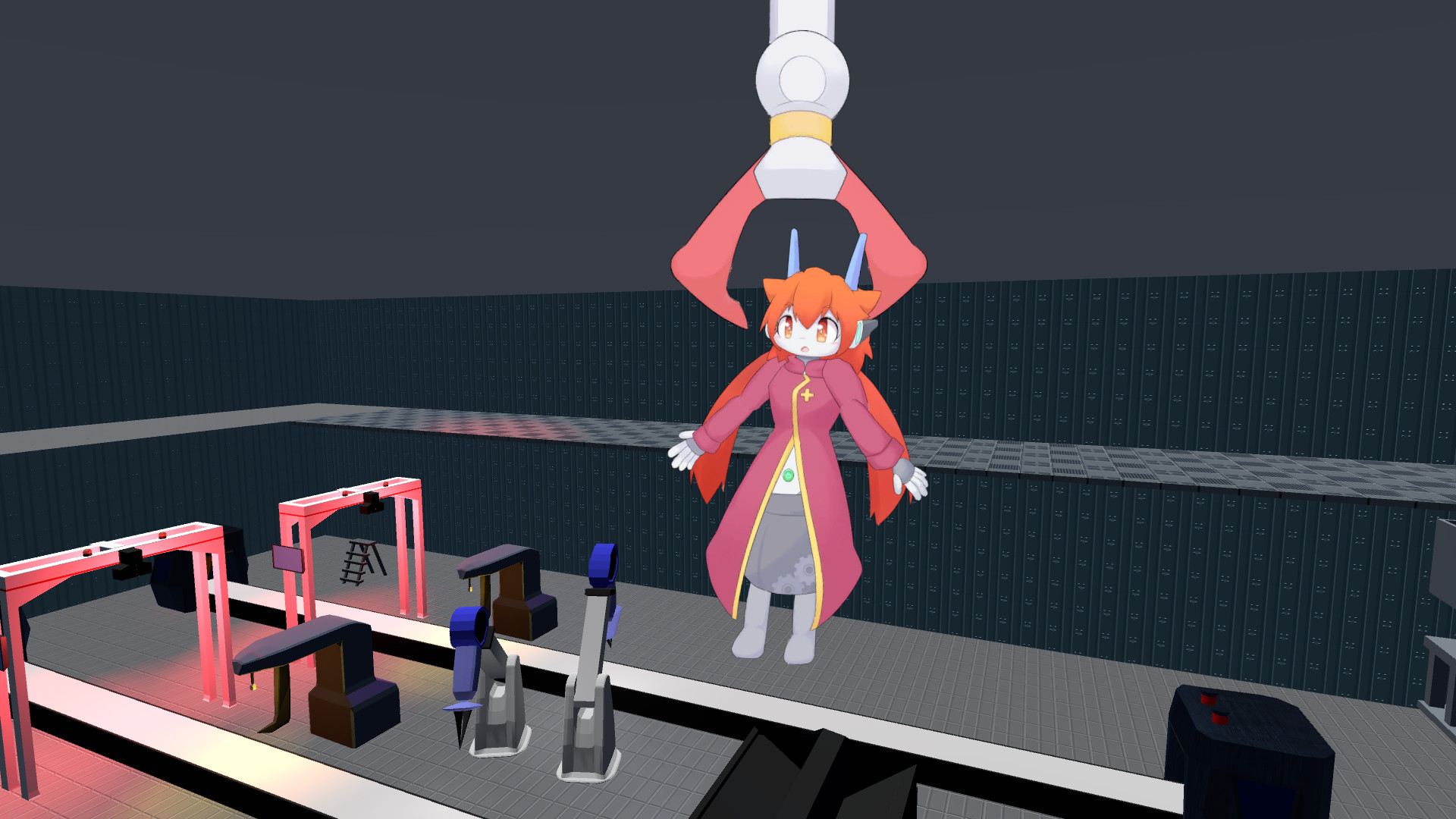 The Robot Girl Meets The Human! screenshot 7