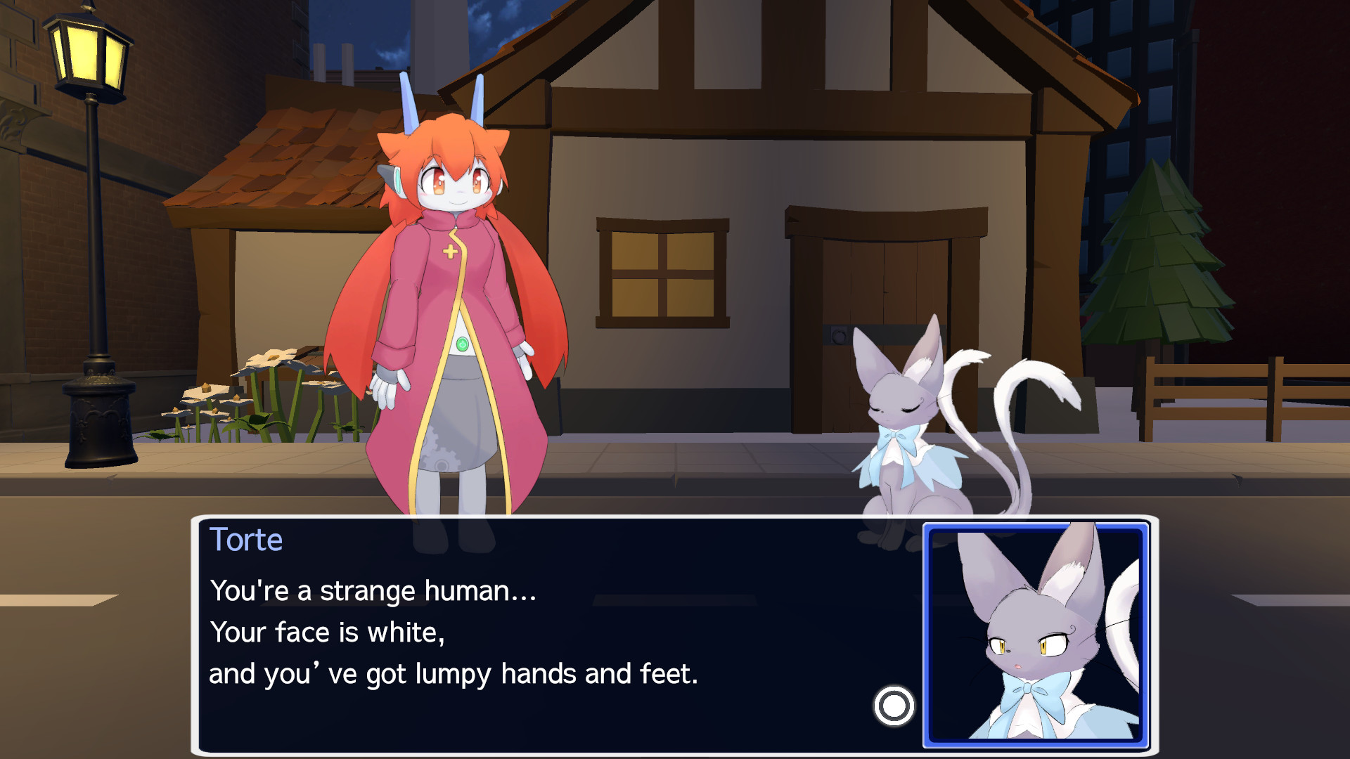 The Robot Girl Meets The Human! screenshot 3