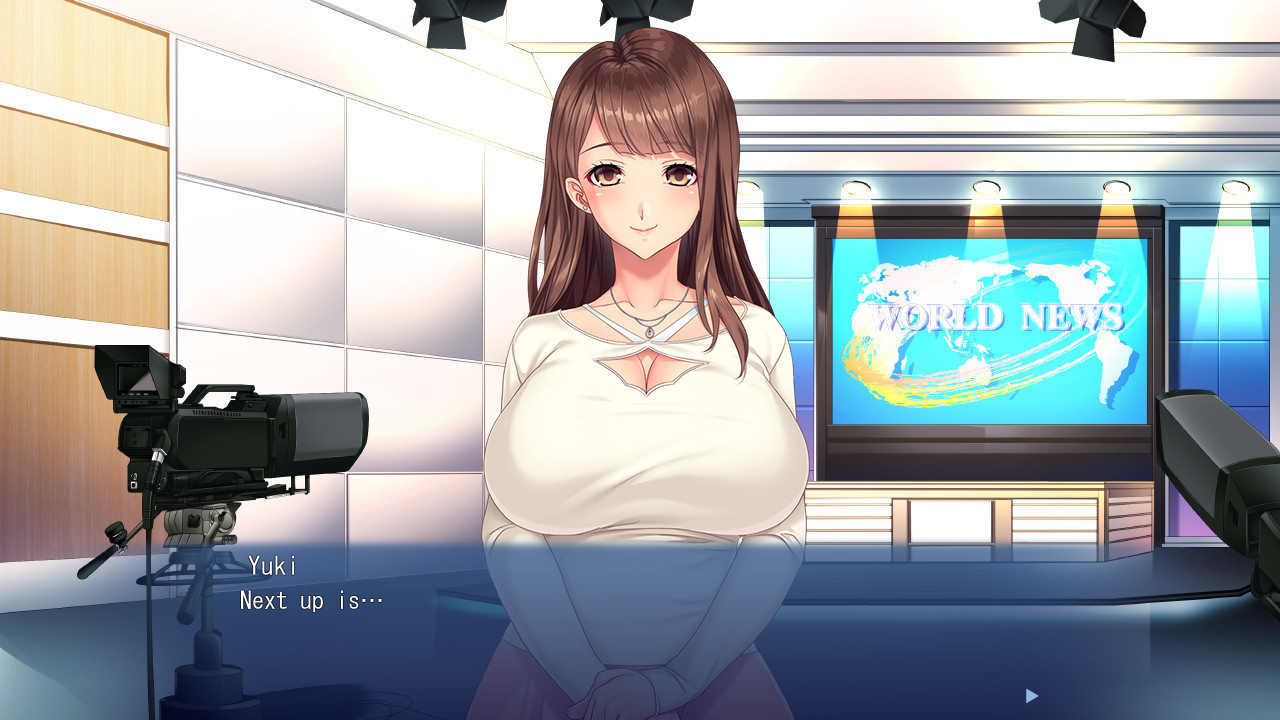 The Invisible Man's Stealth NTR: Convincing and Inseminating the New Announcer with an Invisible Boner screenshot 3
