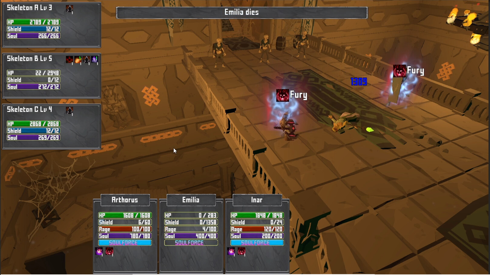 The legend of the soulforce : Heroes of the Abyss screenshot 5