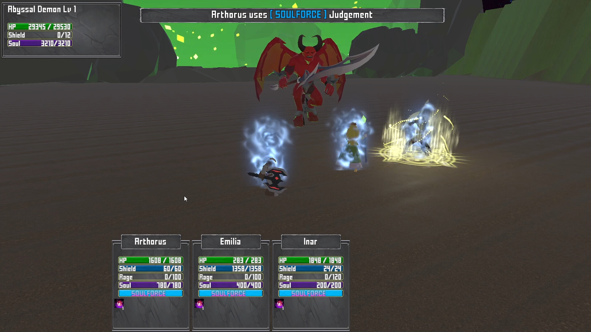The legend of the soulforce : Heroes of the Abyss screenshot 4