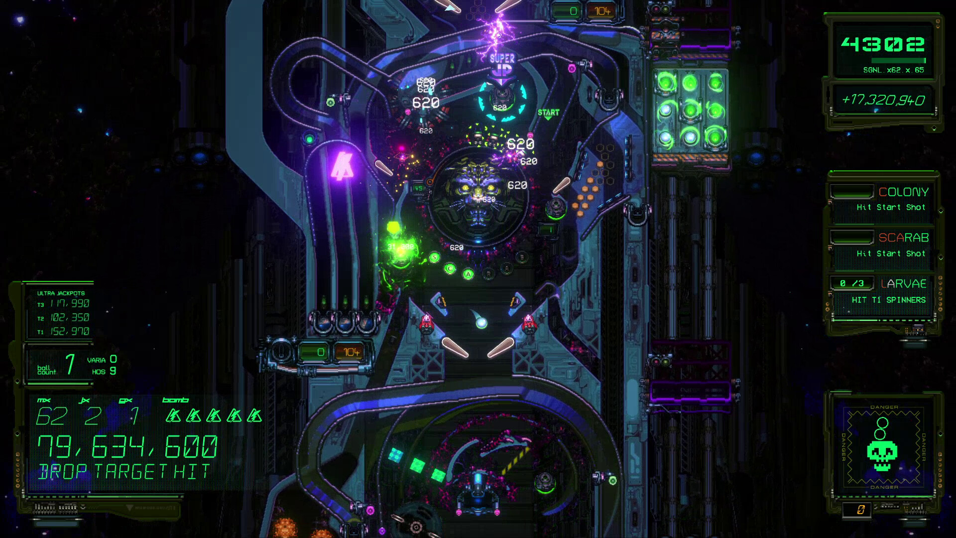 XENOTILT: HOSTILE PINBALL ACTION screenshot 9