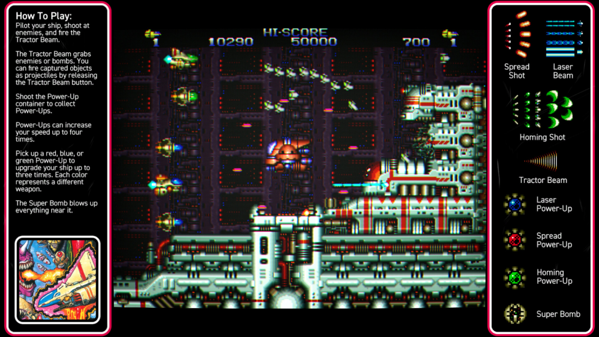 Zero Wing screenshot 1