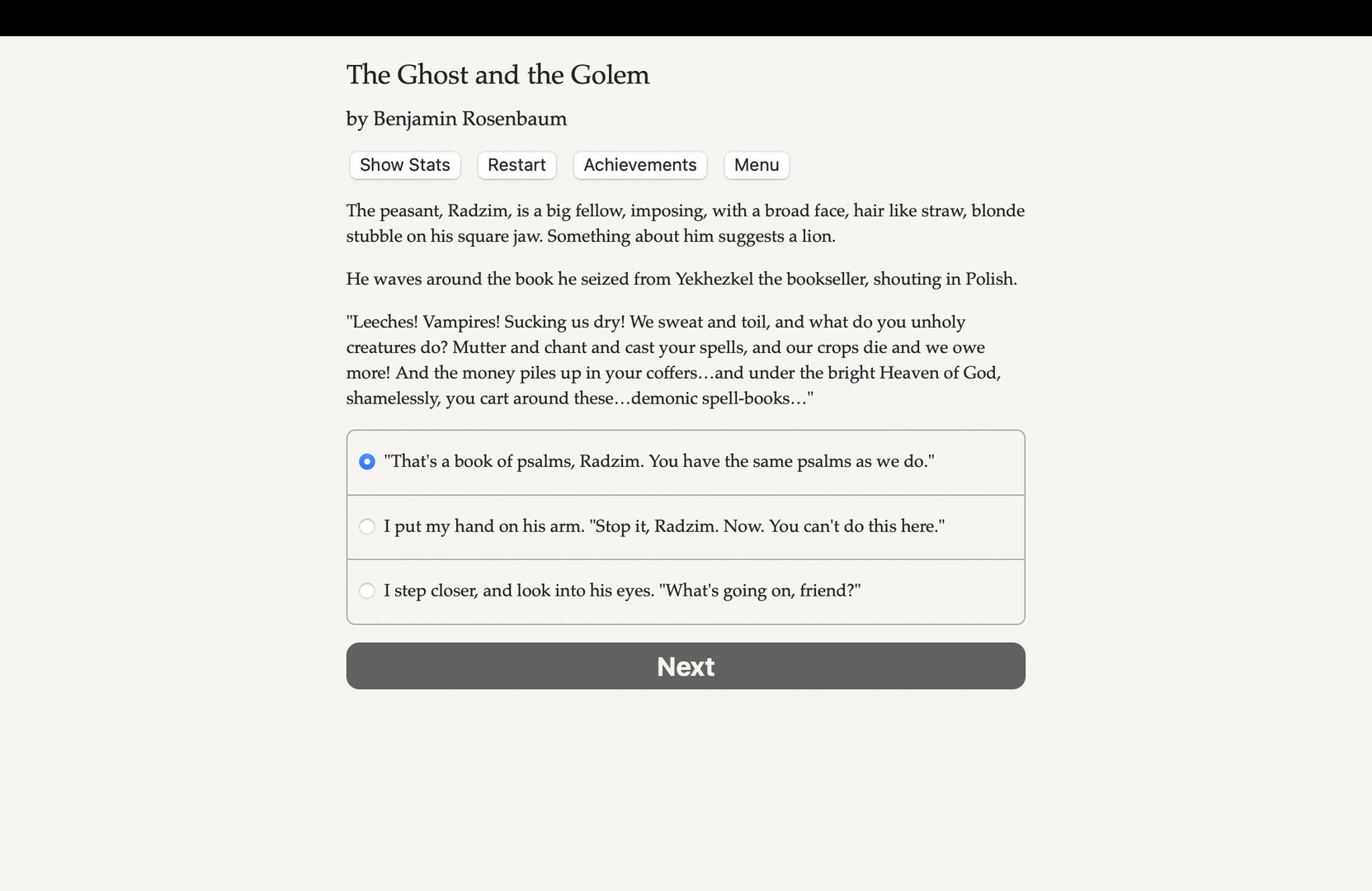 The Ghost and the Golem screenshot 3