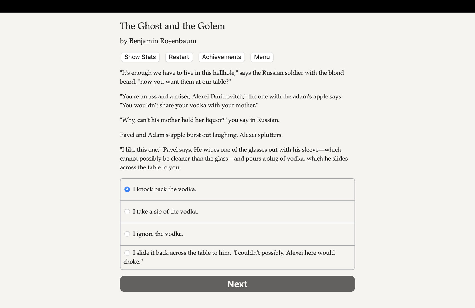 The Ghost and the Golem screenshot 2