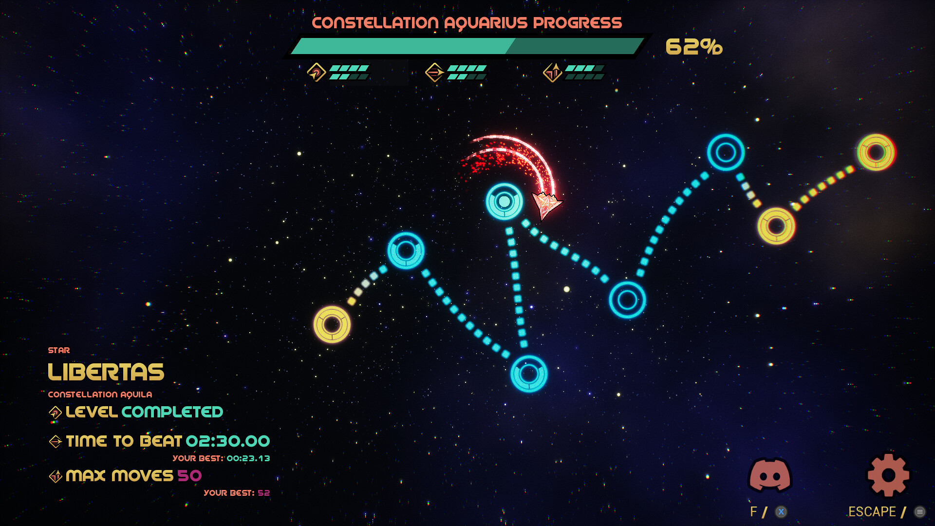 Blaze in Space: Beat a-Maze screenshot 3