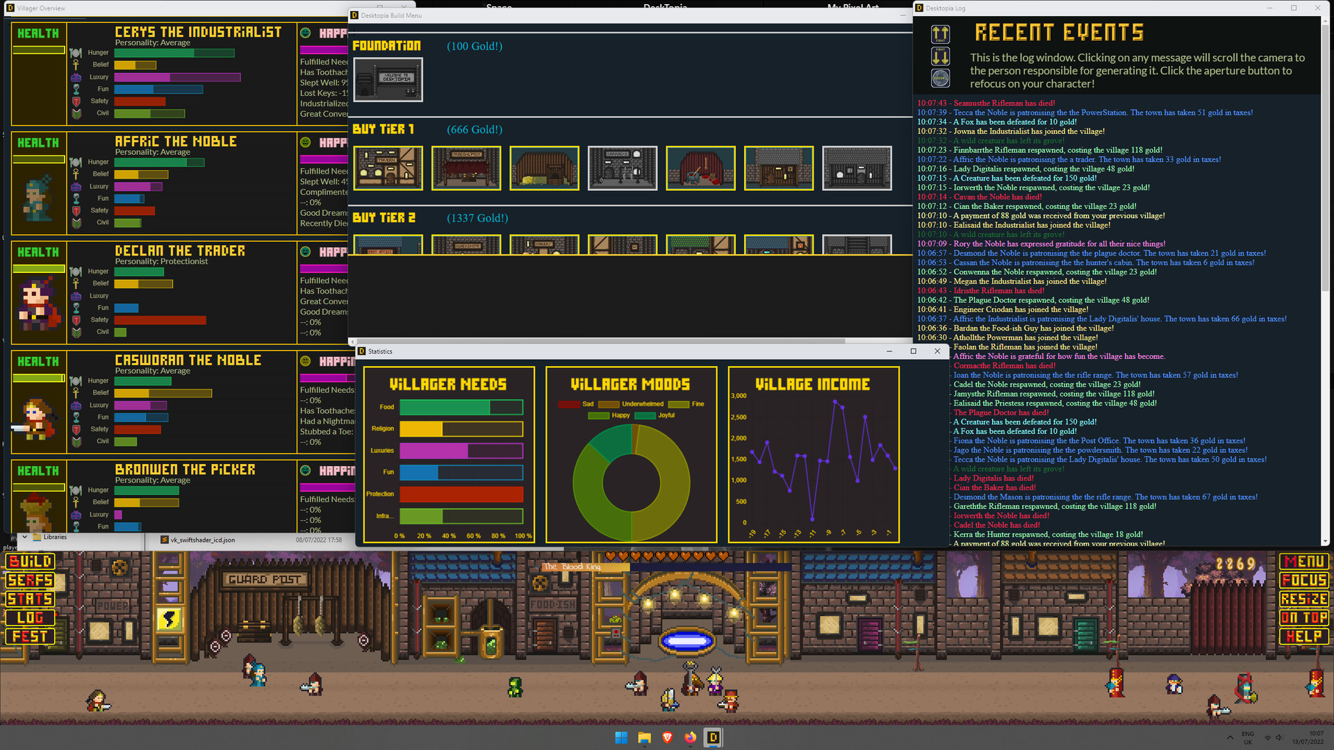 Desktopia: A Desktop Village Simulator screenshot 2